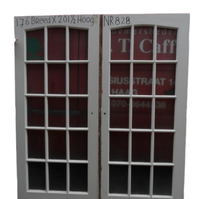 Portal hardwood doors No. 828