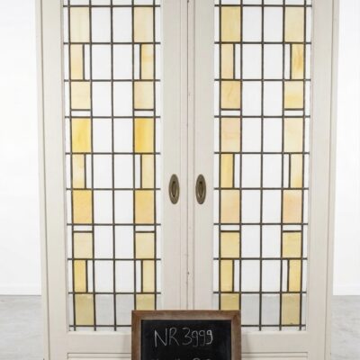 Stained glass sliding doors No. 3999