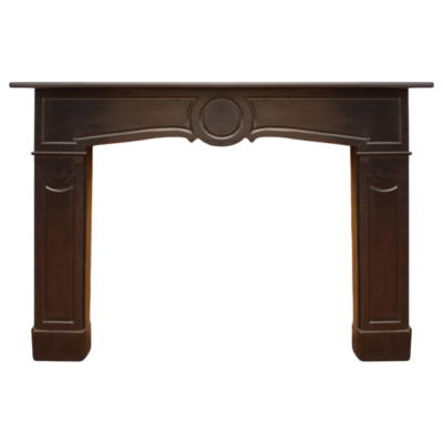 Black marble surround fireplace No. 4045