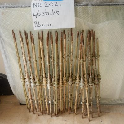 Cast iron stair rail No. 2021