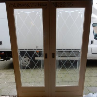 Sliding glass doors No. 2255 €550, - now for €350, -