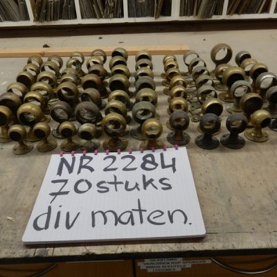 Copper banister holders No. 2284