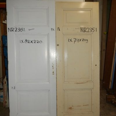 Panel doors No. 2351 82 x 220 / 79 x 219