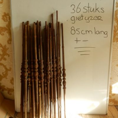 Cast iron stair rail No. 2664