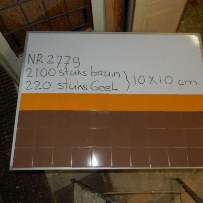 Antique tiles new in box No. 2779