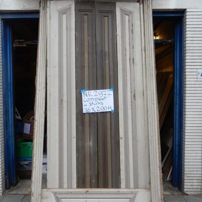 Window shutters incl. casing and frames No. 2977