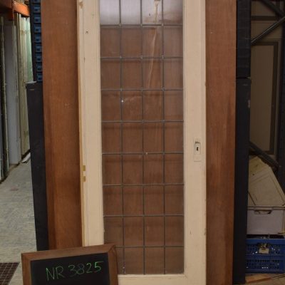 Stained glass sliding door