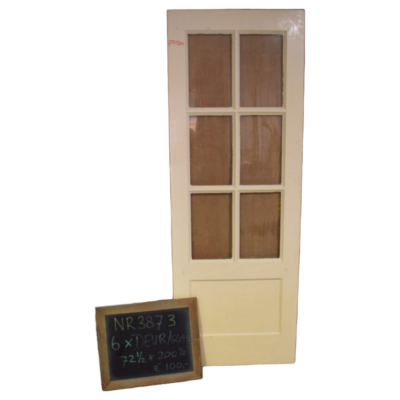 1930s door with glass No. 3873