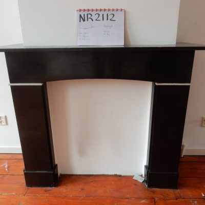 Marble fireplace