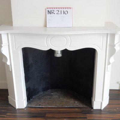 Marble fireplace
