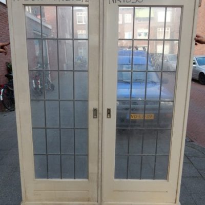 Stained glass sliding doors No. 1630