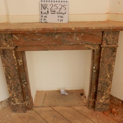 Red corner fireplace No. 2575