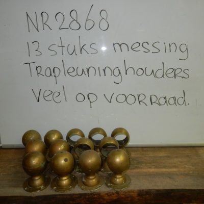 Handrail holders brass No. 2868