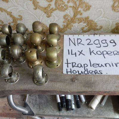 Copper banister holders No. 2999