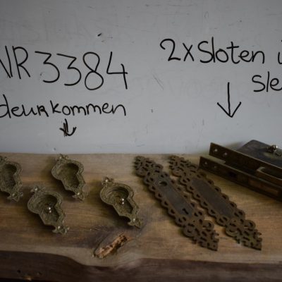 Door handles incl. locks No. 3384