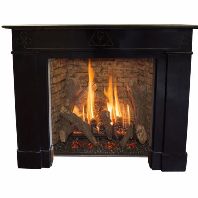 Art nouveau corner fireplace No. 3512