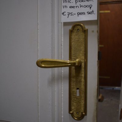 Copper door handles No. 3586