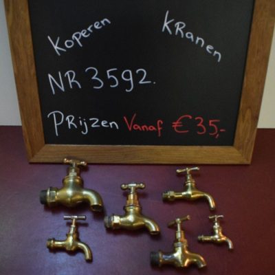 Koperen kranen Nr. 3592