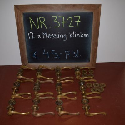 Brass door handles No. 3727