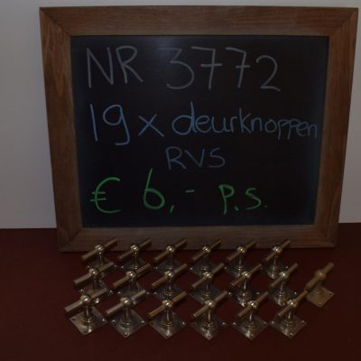 stainless steel door knobs No. 3772