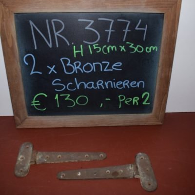 Bronze hinges No. 3774
