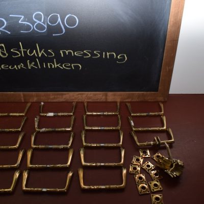 Brass door handles No. 3890