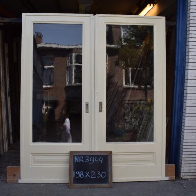 Sliding doors with glass No. 3944