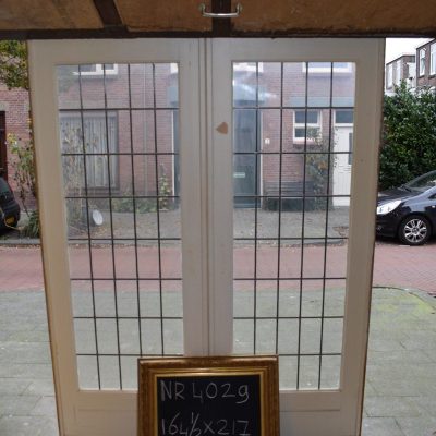 Stained glass sliding doors No. 4029