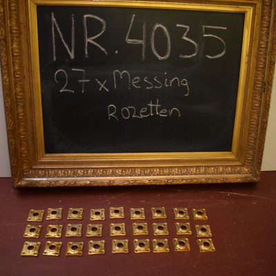 Brass rosettes No. 4035