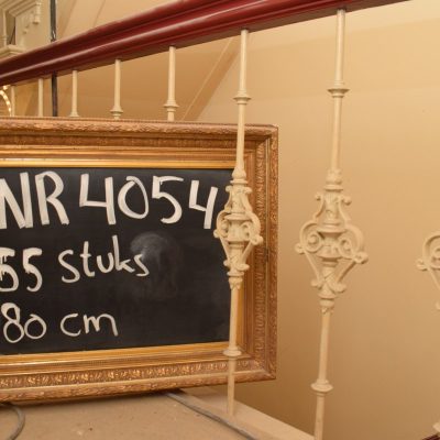 Cast iron stair rail No. 4054