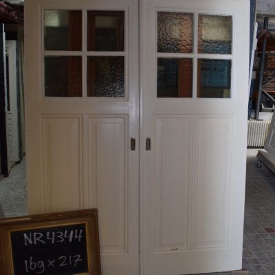 Sliding doors with glass No. 4344