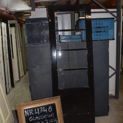 Door with glass No. 4348