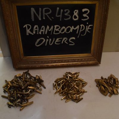 Old brass window handles No. 4383