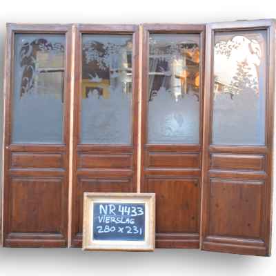 Vierslag etched No. 4433