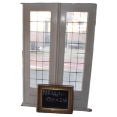 Stained glass sliding doors No. 4440