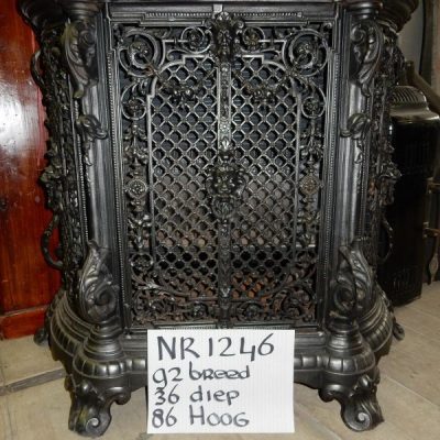 Cast iron stove mantle No.1246