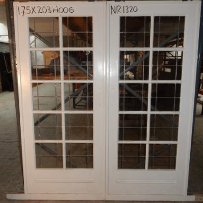 Stained glass sliding doors No. 1320