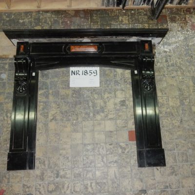 Black marble fireplace No. 1859
