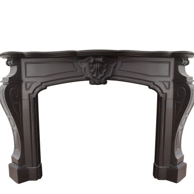 Louis XV style fireplace Noir de Mazy No. 4210
