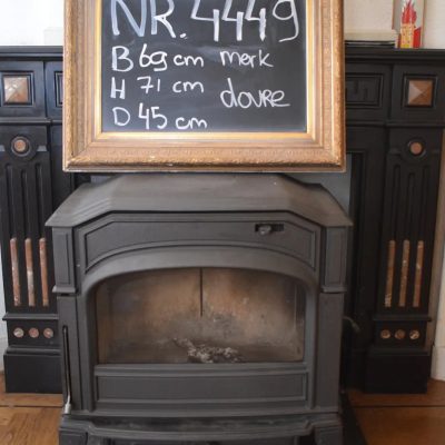Dovre Gray Wood stove - 69x71x45 cm - No. 4449