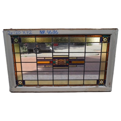 Stained glass windows 120 cm x 72 price for the 2 No. 4686