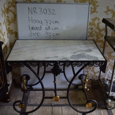 Sideboard with marble top No. 3032