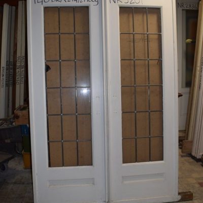 Set of stained glass sliding doors No. 3201
