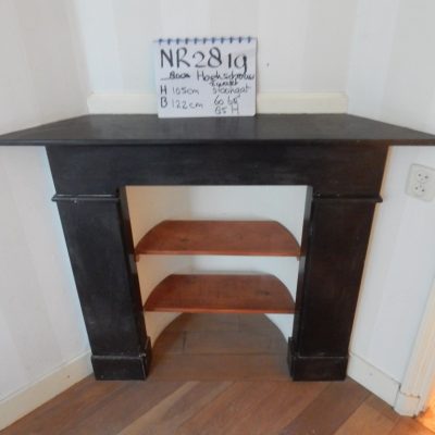 Marble corner fireplace No. 2819