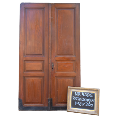 Set of French portal doors No. 4595