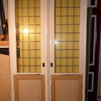 Stained glass sliding doors No. 153