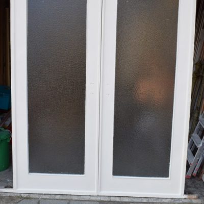 Sliding doors with glass No. 3335