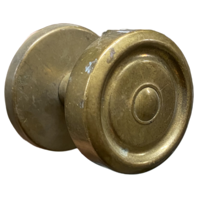 Brass front door knob No. 4138-19