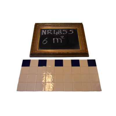 Vintage Unused Wall Tile 6m² - Unique - No. 4855