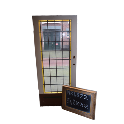 Stained Glass Door 84.5x202 cm - Classic Craft - No. 4872